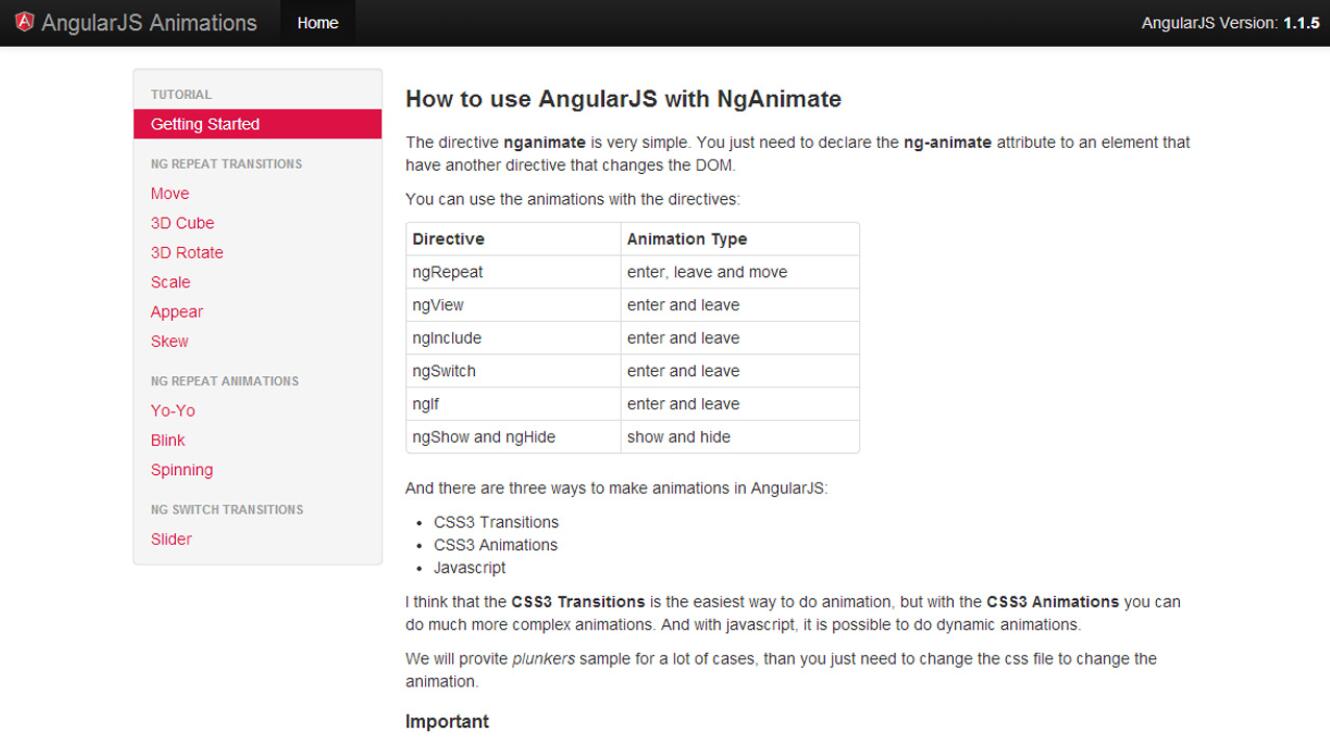 Tutoriel vidéo AngularJS 1 : ngAnimate | Grafikart Tutoriel vidéo AngularJS 1 : ngAnimate | Grafikart