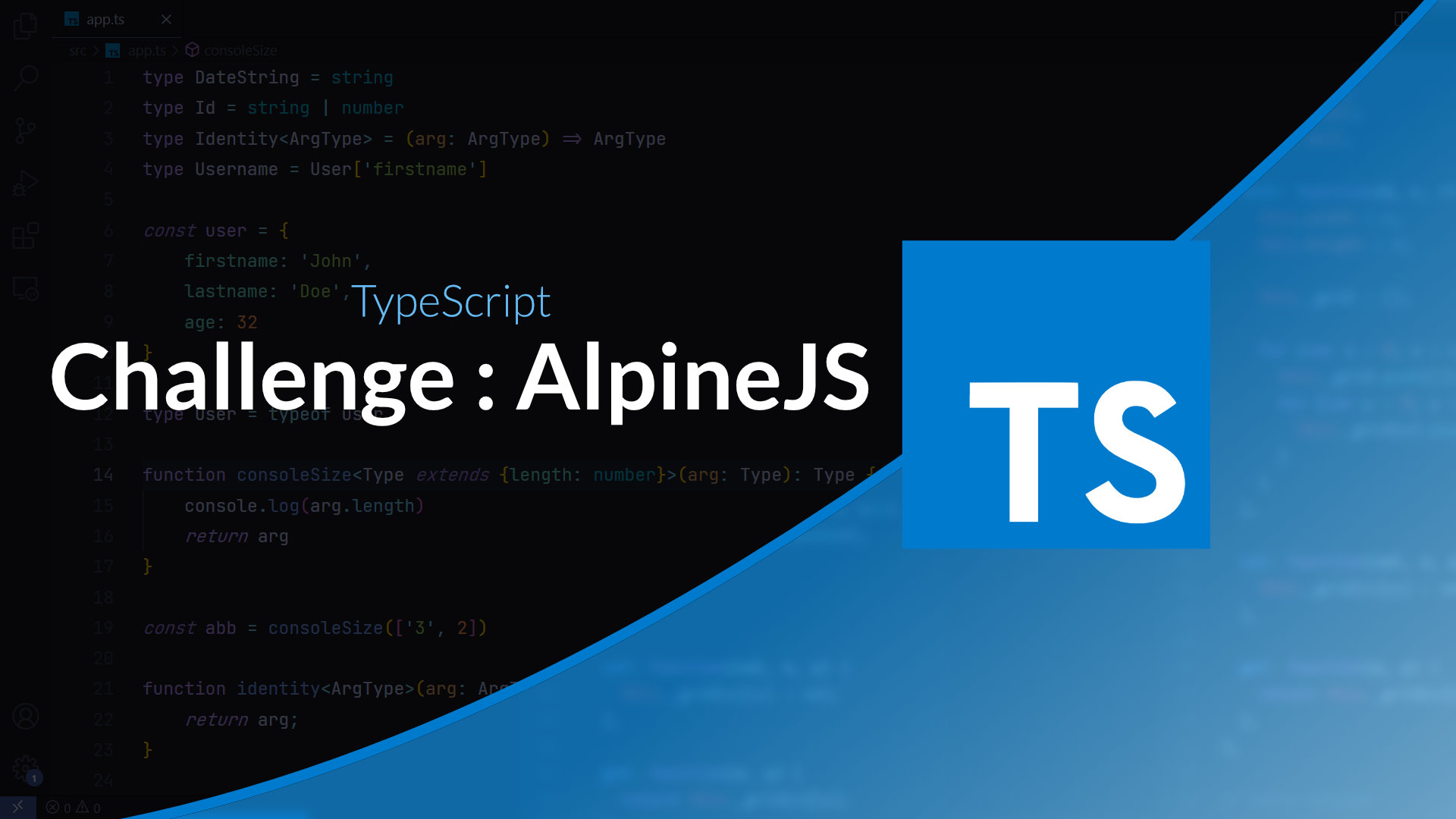 Challenge : AlpineJS — Formation Apprendre TypeScript | Grafikart