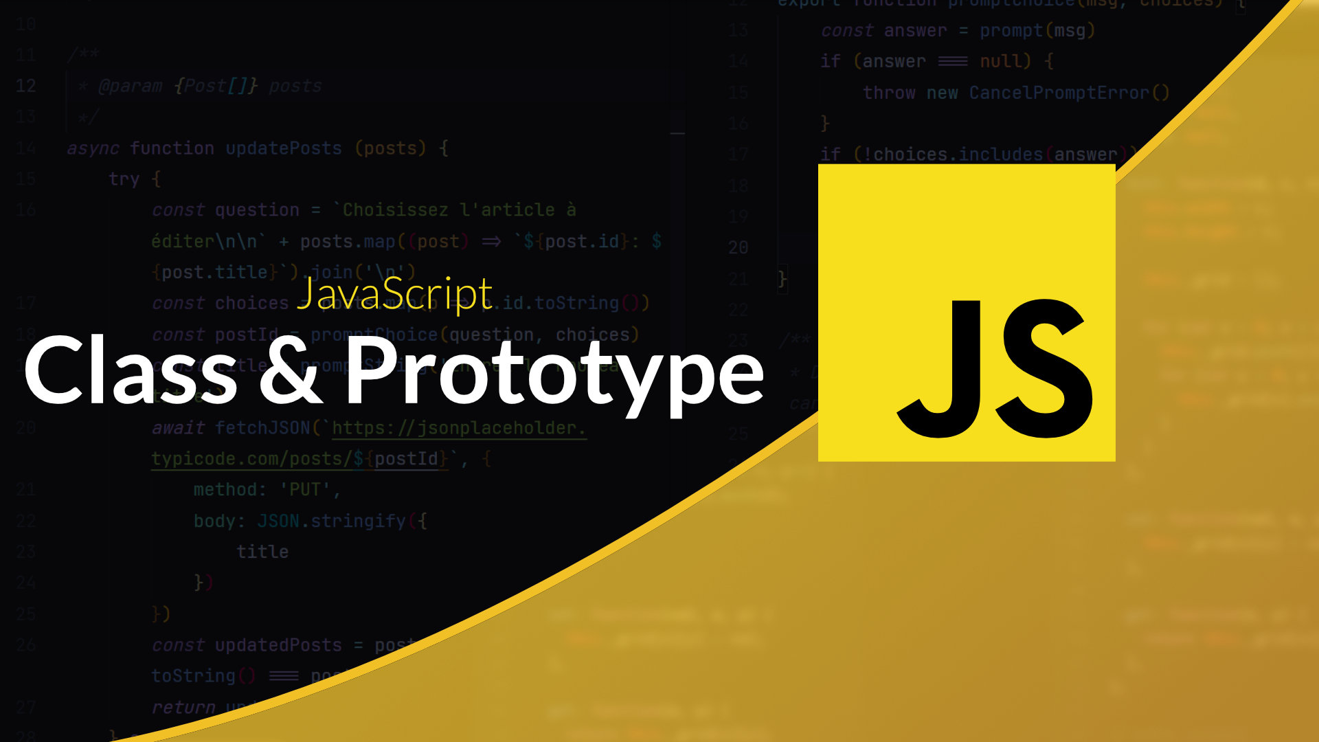 Pratiquons les class — Formation Apprendre le JavaScript | Grafikart