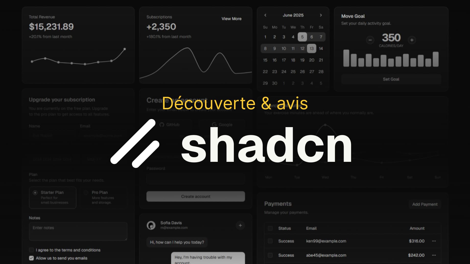Shadcn — Formation Apprendre React | Grafikart
